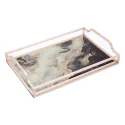 Metal Frame Deco Glass Tray (2)