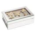3D Gold Butterfly Mirror Jewelry Box-JB001