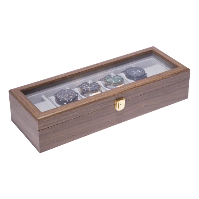 6 Slots Wooden watch box-WB002(4)