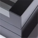 Black Tempered Glass Luxury watch box-WB007（1）