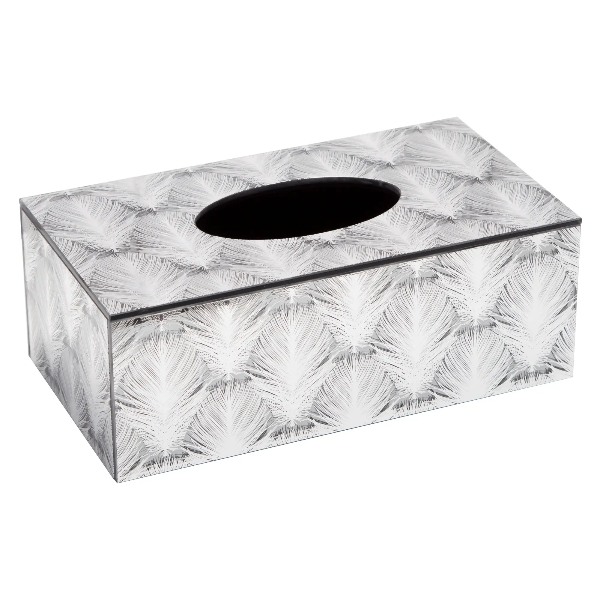 glass tissue box cover