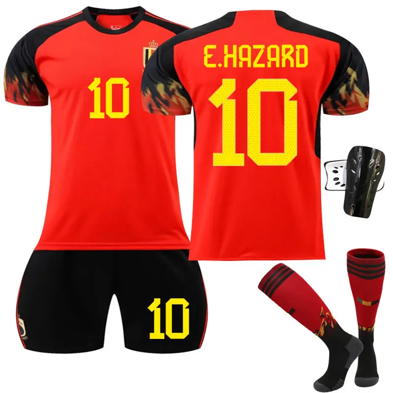 Belgium Jersey Custom Home Soccer Jersey 2022