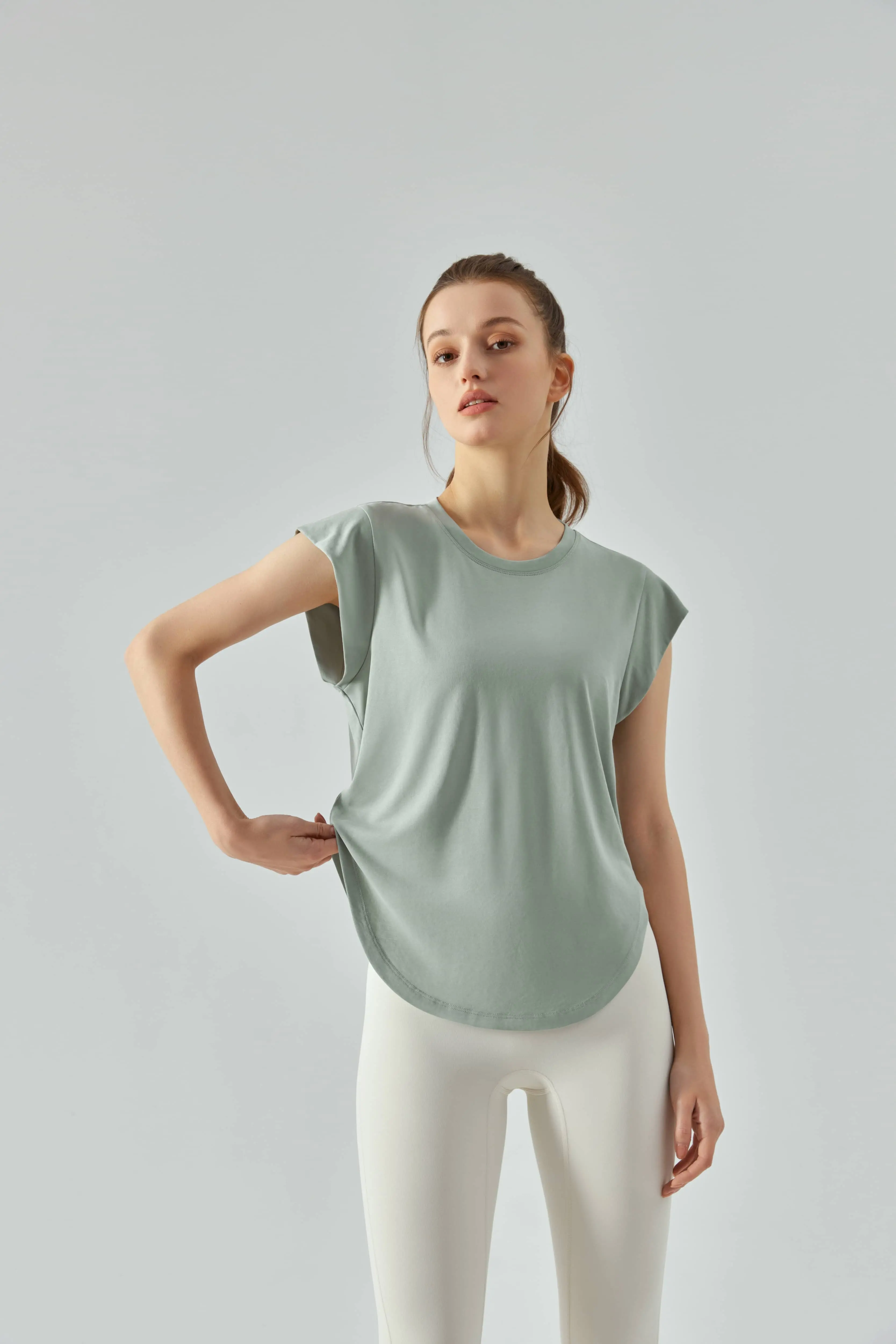 Wholesale Women's Yoga Wear - Breathable & Quick-Dry Vest Tees