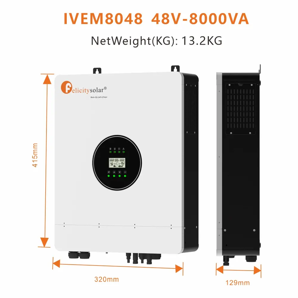 IVEM8048 off-grid inverter size