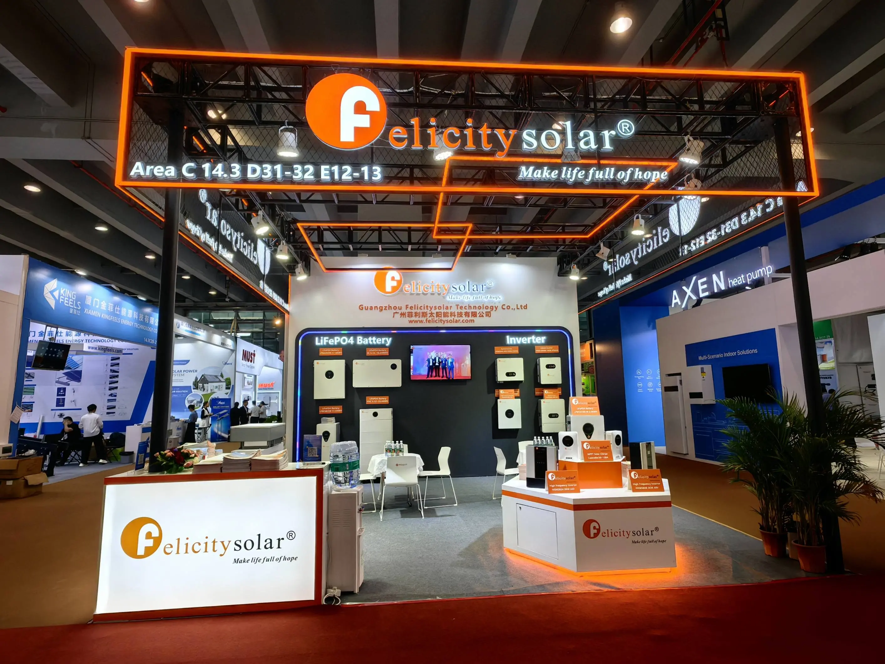 Felicity Solar & Canton Fair in China