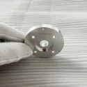 CNC machining aluminum round small size polishing metal part