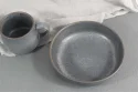 Matte reactive glaze 16 pcs stoneware dinnerware