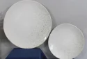 White reactive glaze in 16pcs stoneware set（2)