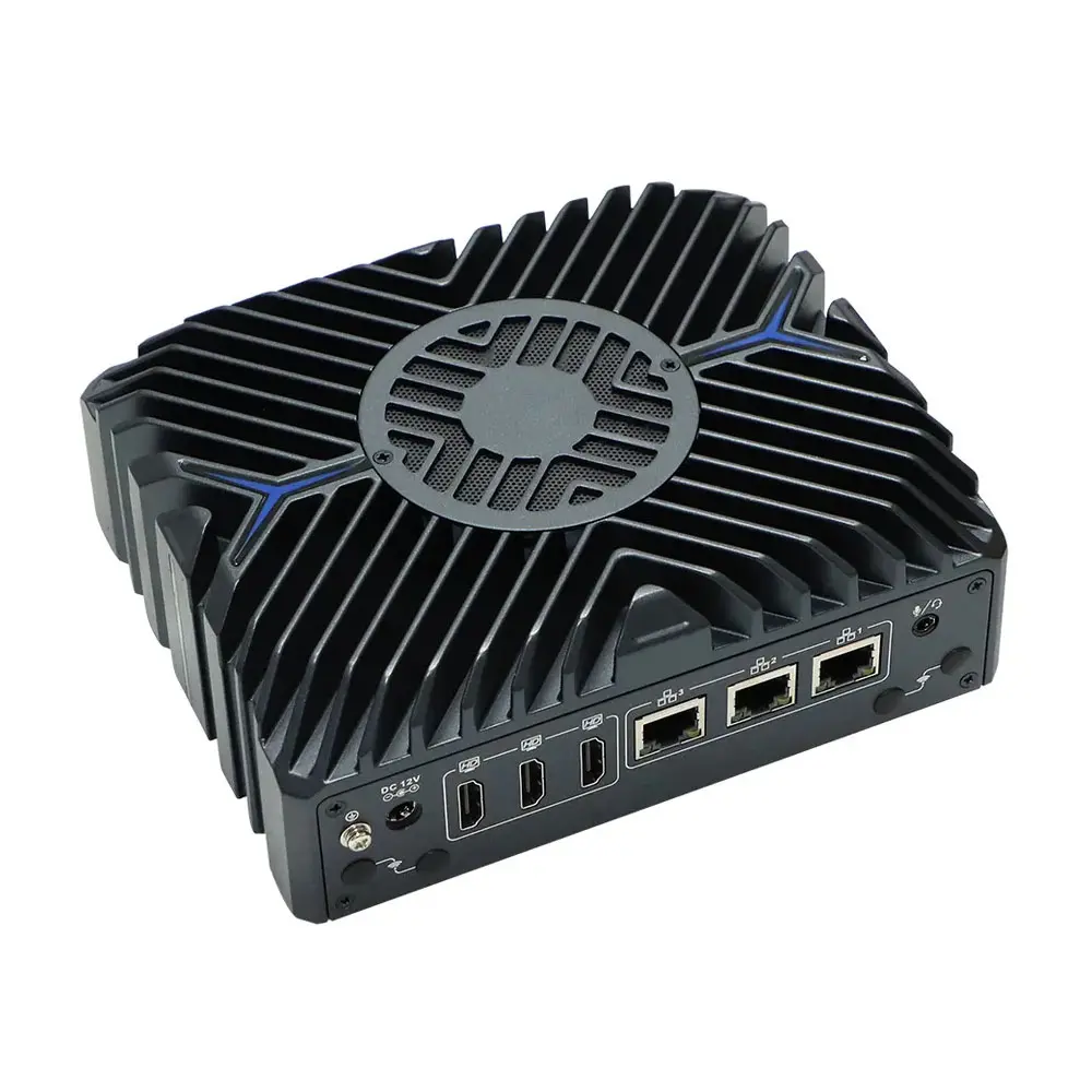 Intel Quad Core J4125 2,00 GHz Industrie-Mini-PC mit 2 WIFI & 5G SIM –